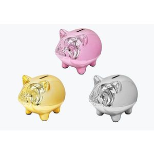 MAKRO - Pokladnička PRASIATKO rôzne farby, 10x13cm vyobraziť