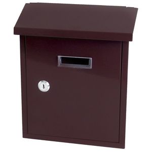 MAKRO - Poštová schránka - hnedá vyobraziť