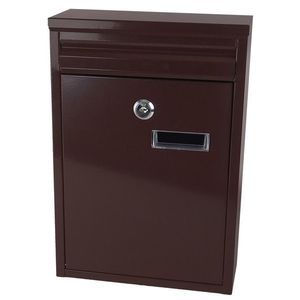MAKRO - Poštová schránka - hnedá vyobraziť