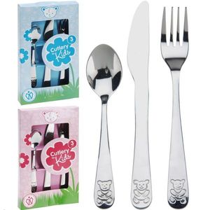 MAKRO - Príbor detský, 3-dielny Baby rôzne farby vyobraziť