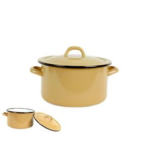 MAKRO - Randlík a pokrievka smalt 2, 4L, 18cm Creme vyobraziť