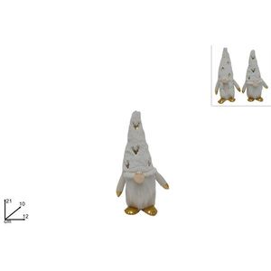 MAKRO - Škriatok vianočný 10x21x12cm, rôzne druhy vyobraziť