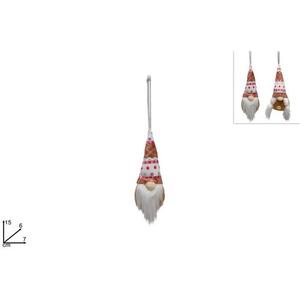 MAKRO - Škriatok vianočný visiaci 15cm rôzne druhy vyobraziť