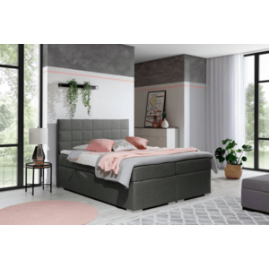 ArtElta Manželská posteľ ALICE Boxspring | 160 x 200 cm Alice rozmer: 160x200 cm, Alice farba: Sawana 21 vyobraziť