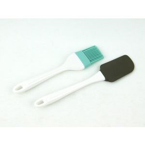 MAKRO - Stierka a maslovačka sada 2ks, silikón vyobraziť