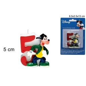 MAKRO - Sviečka číslica 5 Disney vyobraziť