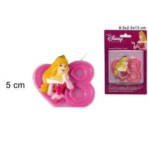 MAKRO - Sviečka číslica 8 Princess vyobraziť
