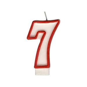 MAKRO - Sviečka číslo 7 vyobraziť