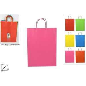 MAKRO - Taška darčeková farebná 36x13x49, 5cm rôzne farby vyobraziť