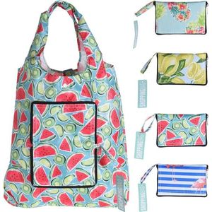 MAKRO - Taška nákupná skládacia rôzne dekory vyobraziť