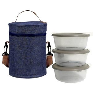 MAKRO - Termotaška a 3 ks miska s vekom 0, 9l vyobraziť