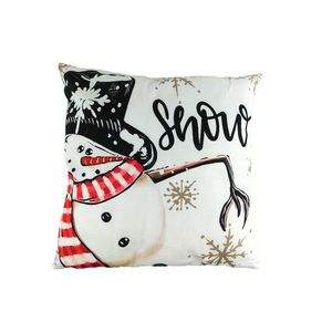 MAKRO - Vankúš snehuliak 45x45cm vyobraziť