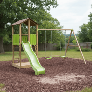 ArtWD Detský záhradný domček s ihriskom SMILE vyobraziť