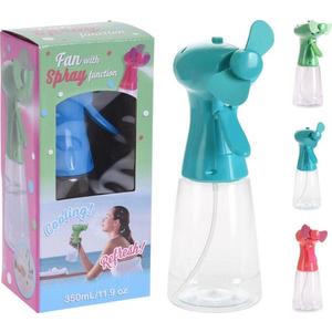 MAKRO - Ventilátor ručný s rozprašovačom rôzne farby vyobraziť