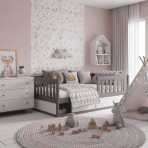 BMS Detská posteľ SMART | 80 x 160 cm Farba: Grafit vyobraziť