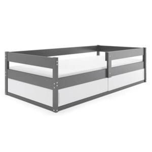 BMS Detská posteľ HUGO | 80 x 160 cm Farba: Grafit vyobraziť