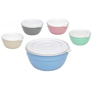 PETRA PLAST - Miska na polievku s viečkom 600ml, rôzne farby vyobraziť