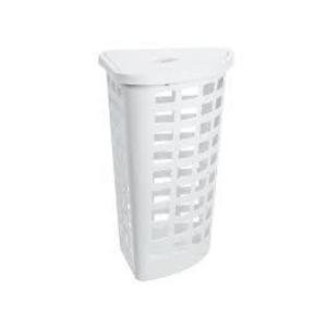 PLAST TEAM - Koš na špinavé prádlo Boston rohový biely, 42, 60x63x42, 60cm vyobraziť
