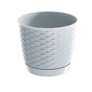 PROSPERPLAST - Kvetináč Ratolla 29cm biely vyobraziť