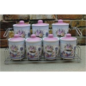 Sada dóza 7ks na drôt. poličke vyobraziť