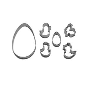 SMOLÍK COOKIE - Vykrajovačky sada veľkonočná 6ks, pocínované vyobraziť