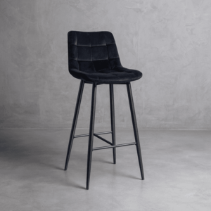 Signal Barová stolička CHIC H-1 Velvet | čierna vyobraziť