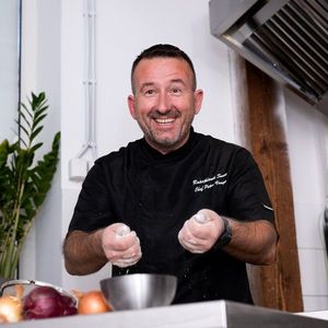 EGOCHEF Kuchársky rondon EGOchef OTTAVIO cool vent čierny - krátky rukáv 4XL vyobraziť