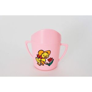 TVAR - Hrnček kojenecký ružový farebná potlač vyobraziť