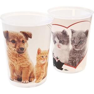 TVAR - Pohár 4dl maznáčikovia, rôzne motívy, umelá hmota vyobraziť