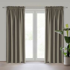 ArtFir Zatemňovací záves LOGAN P | tmavobéžová 135 x 270 cm vyobraziť