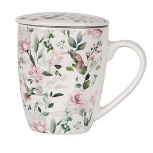 VERONI - Hrnček s čajítkom 360ml Grande vyobraziť