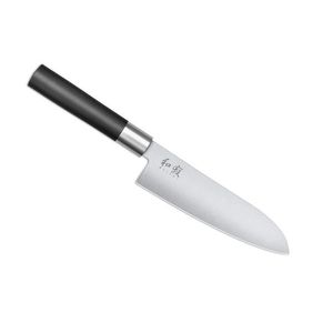 KAI Wasabi Black Santoku kuchynský nôž 16, 5 cm vyobraziť