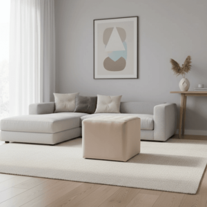 Signal Taburetka LORI VELVET | béžová vyobraziť