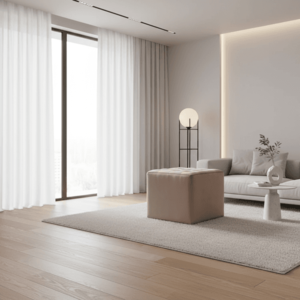 Signal Taburetka LORI VELVET | tmavobéžová vyobraziť