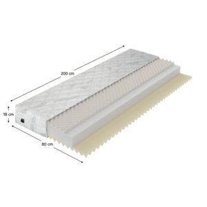 Penový matrac LEJSA Tempo Kondela vyobraziť