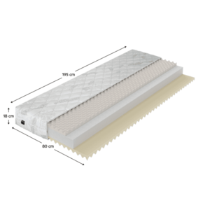 Penový matrac LEJSA Tempo Kondela vyobraziť