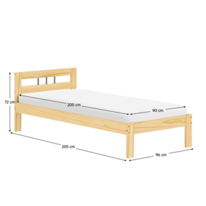 Posteľ JONA Tempo Kondela vyobraziť