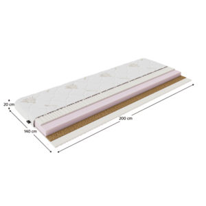 Penový matrac SILVERHARD Tempo Kondela vyobraziť