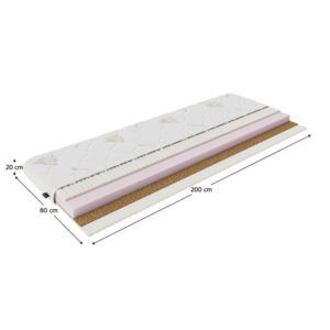 Penový matrac SILVERHARD Tempo Kondela vyobraziť