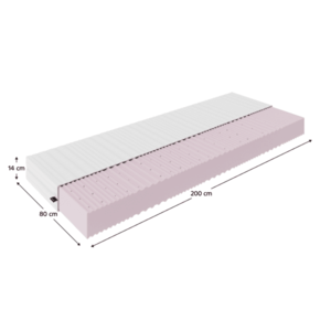 Penový matrac MAIR Tempo Kondela vyobraziť