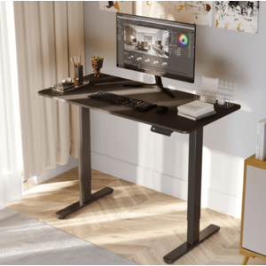 Elvisia Elektrický výškovo nastaviteľný písací stôl YLÖS | čierna 120 x 60 cm vyobraziť