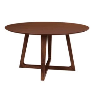 Elvisia Jedálenský stôl HELLERUP | orech 137 cm vyobraziť