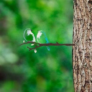 Záhradná dekorácia Bird on the branch 26 vyobraziť