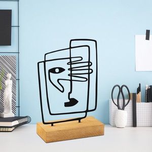 Dekoratívny predmet Hide - Black vyobraziť