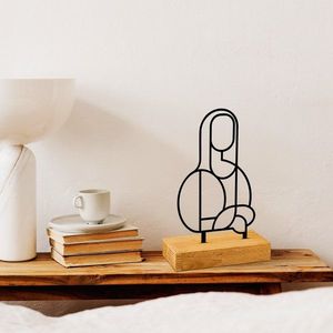 Dekoratívny predmet Mona - Black vyobraziť