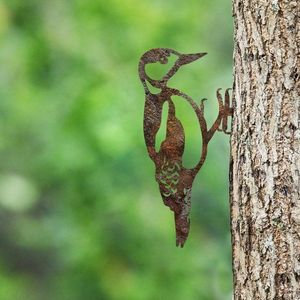 Záhradná dekorácia Bird On The Branch 01 - Brown vyobraziť