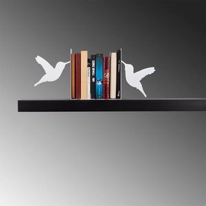 Metal Bookend Kitap tutucu 11 - White vyobraziť