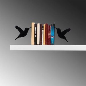 Metal Bookend Kitap tutucu 11 - Black vyobraziť