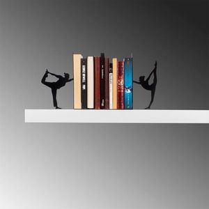 Metal Bookend Kitap tutucu 8 - Black vyobraziť