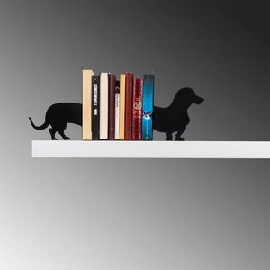 Metal Bookend Kitap tutucu 4 - Black vyobraziť